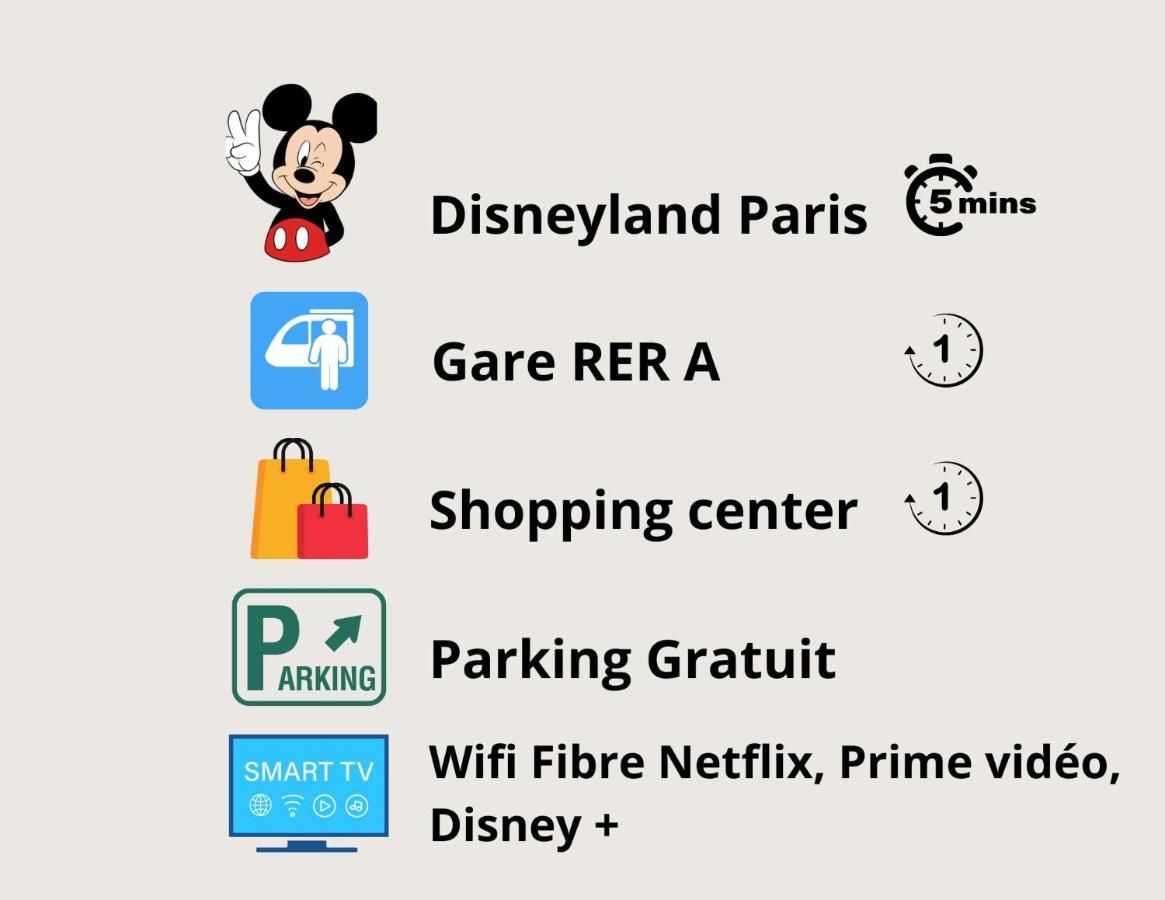 Disneyland Paris Station 2Min Шеси Екстериор снимка